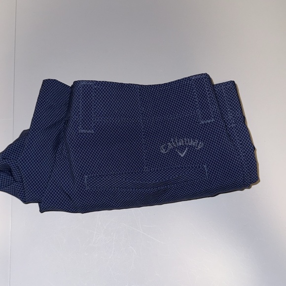 Callaway Navy Flat Front Shorts - Picture 1 of 7